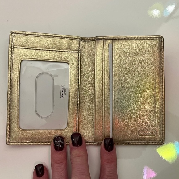 Coach Signature Card Case Wallet - Picture 3 of 4